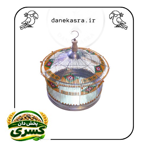 قفس طرقه گرد چتری درجه یک - کارتن ۶ عددی